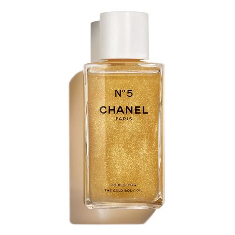 chanel no 5 shimmer oil|BEIGE GOLD BODY OIL .